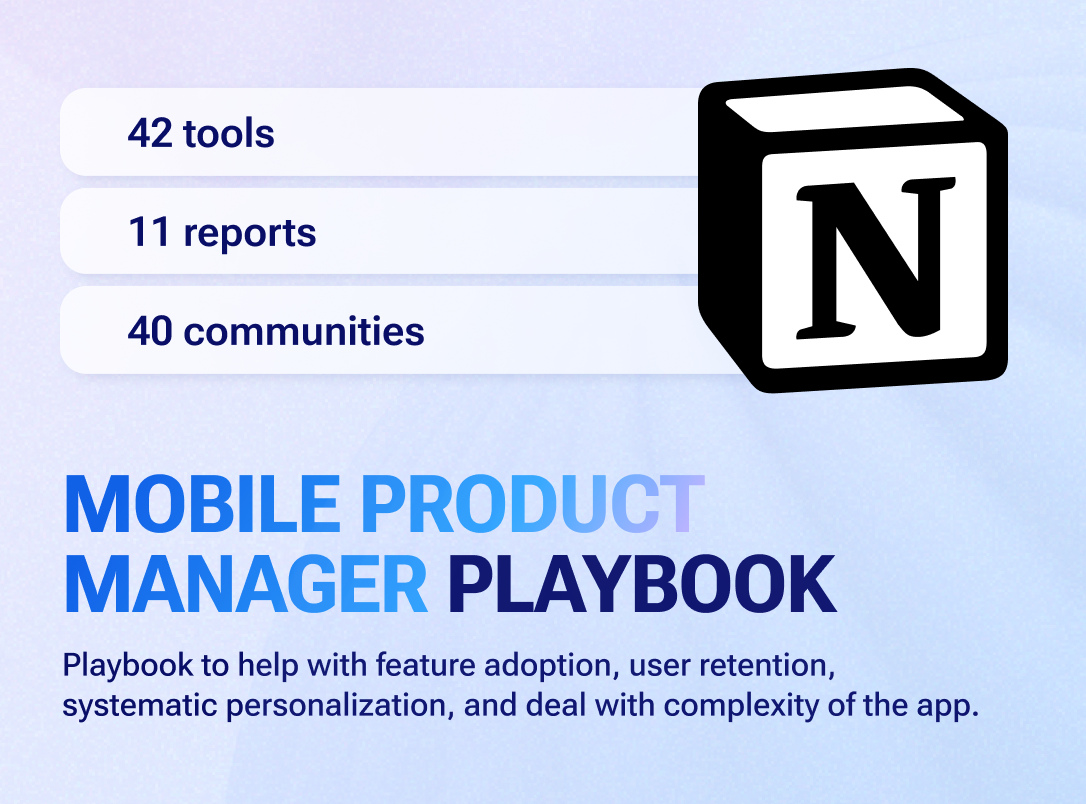 mobile product playbook
